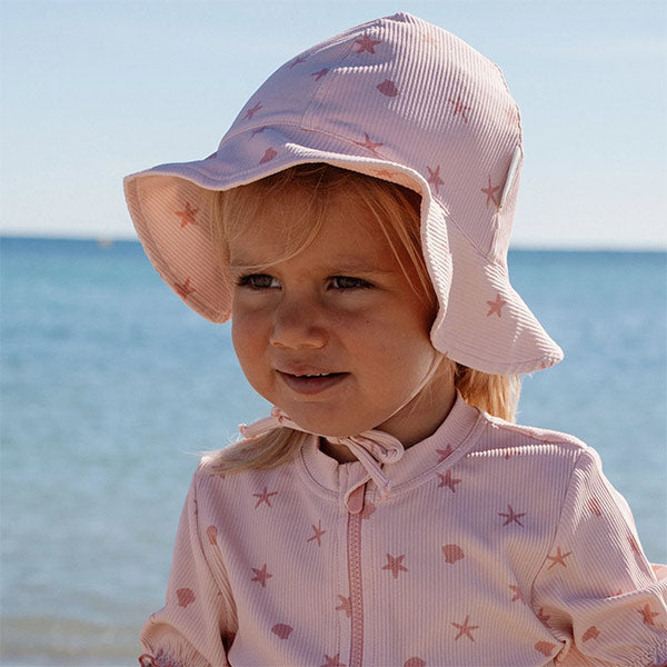 Gorro Sol Seashells UPF 40 Little Dutch