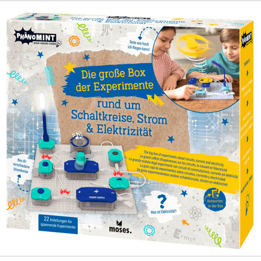 Gran Caja De Experimentos De Electricidad