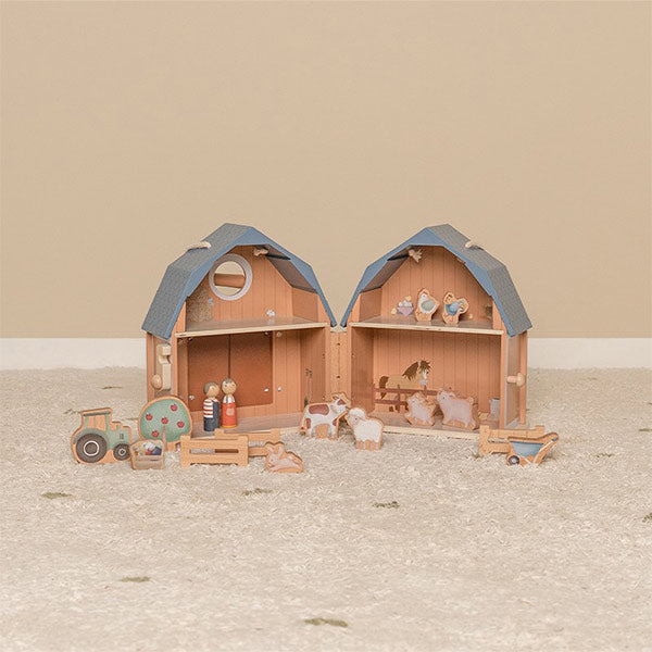 Granja Portátil Pequeña Little Dutch Con Animales