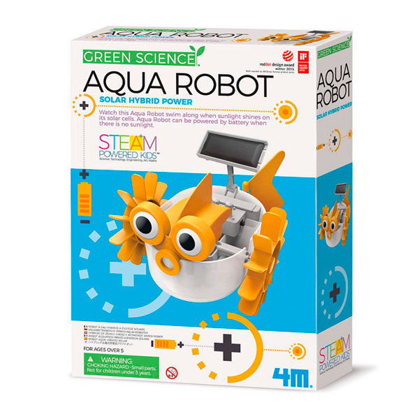 Green Science Robot Solar Y De Agua