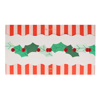 Guirnalda De Acebo De Nido De Abeja Navidad