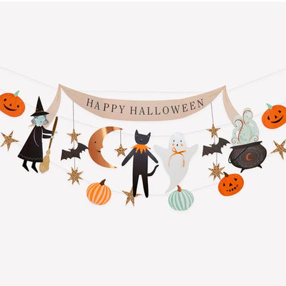 Guirnalda Happy Personajes Halloween MeriMeri