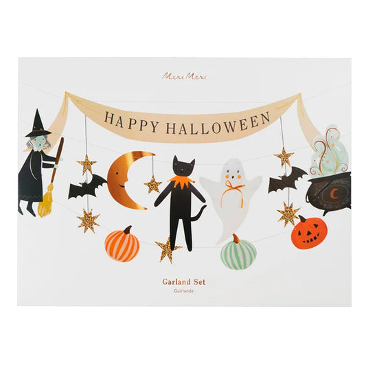 Guirnalda Happy Personajes Halloween MeriMeri