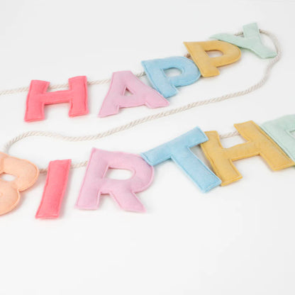 Guirnalda Happy Birthday Meri Meri Fieltro