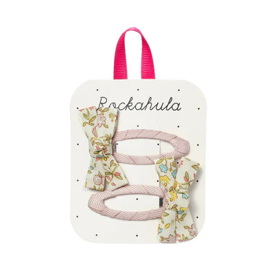 Clips Pelo Petal Twisty Bow Rockahula