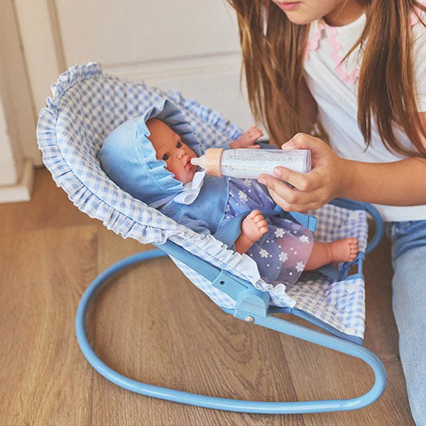 Hamaca para Muñecas Vichy Blue Monnëka