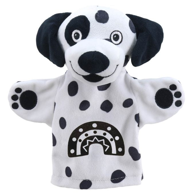Mi Primera Marioneta Perro Blanco y Negro