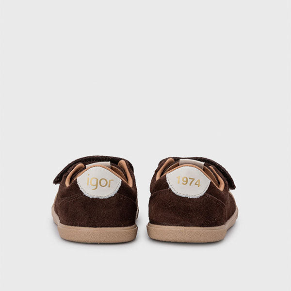 Igor Zapatillas Serraje Tennis Suede Marrón