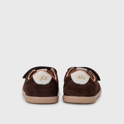 Igor Zapatillas Serraje Tennis Suede Marrón
