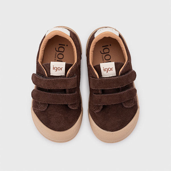 Igor Zapatillas Serraje Tennis Suede Marrón