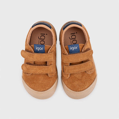 Igor Zapatillas Serraje Tennis Suede Mostaza