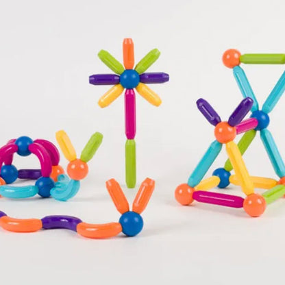 Imabars Set 60 Piezas Imantadas Imanix Braintoys