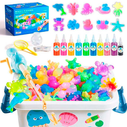 Jarmelo Juego de Pesca Hacer Figuras Jelly 3D