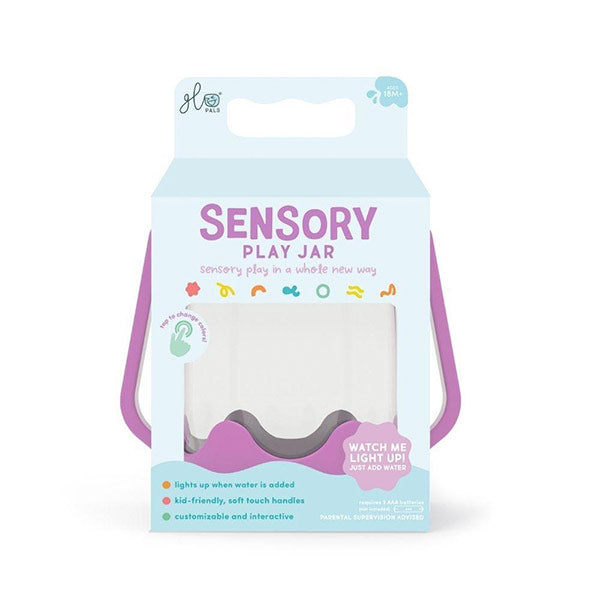 Jarra Sensorial Lumi Lila GloPals
