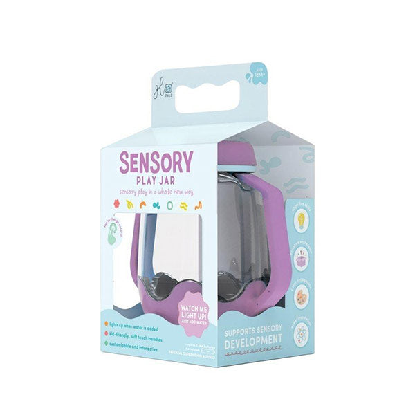 Jarra Sensorial Lumi Lila GloPals