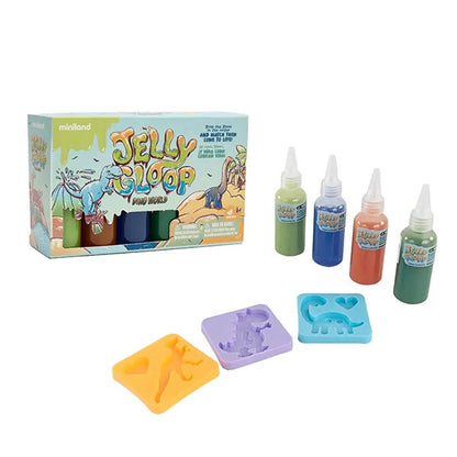 Jelly Gloop Figuras 3D Dino World
