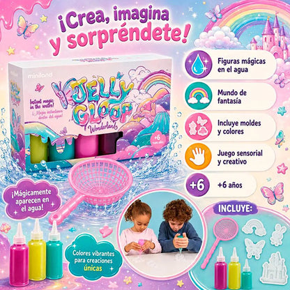 Jelly Gloop Figuras 3D Wonderland