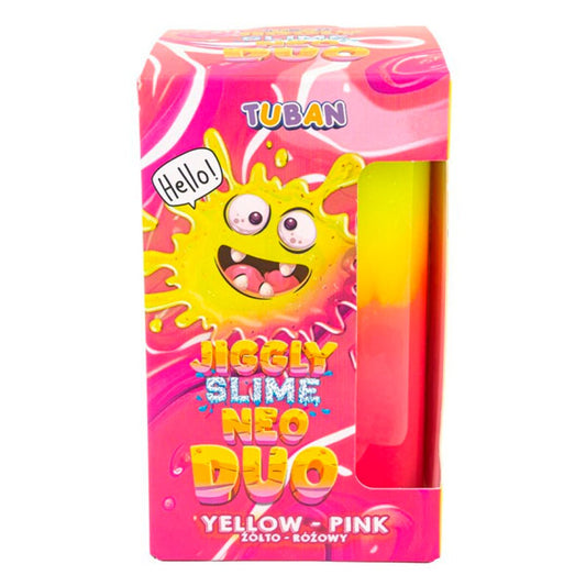 Jiggly Slime Neo Dúo Amarillo Rosa