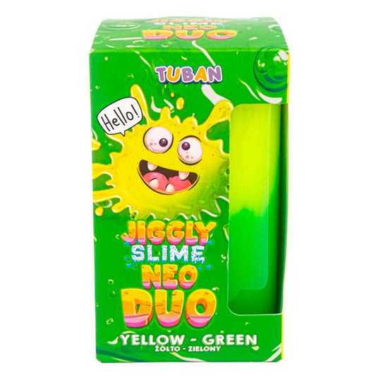 Jiggly Slime Neo Dúo Amarillo Verde