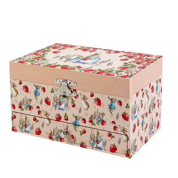 Joyero Caja Música Peter Rabbit Strawberries