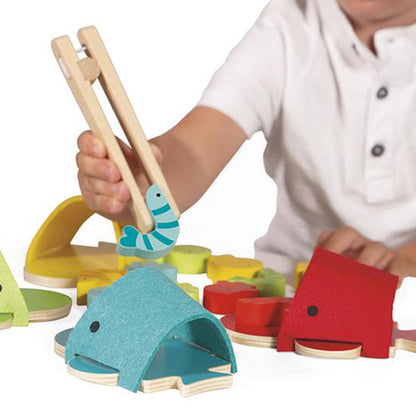 Juego Clasificación De Colores Ballenas Janod