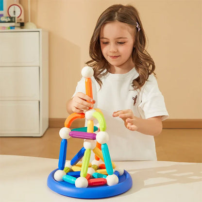 Juego Construcción Palillos Magnéticos