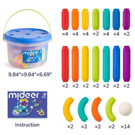 Juego Construcción Palillos Magnéticos