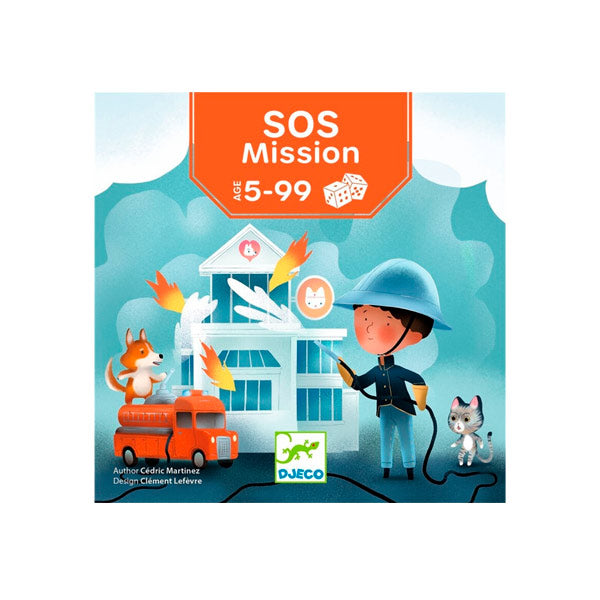 Juego Dados Pets Rescue Djeco