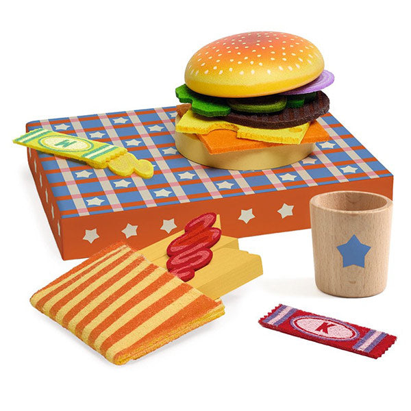 Juego De Comida Imitación América Djeco