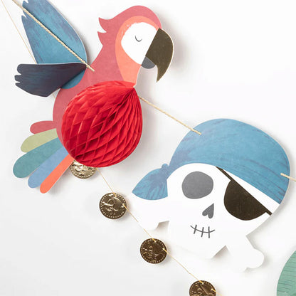 Juego De Guirnaldas Piratas Meri Meri