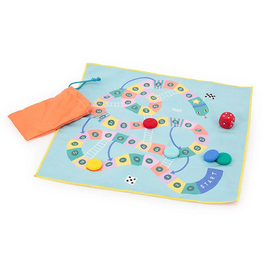 Juego De La Oca Playa Piscina + Serpientes y Escaleras Waterproof