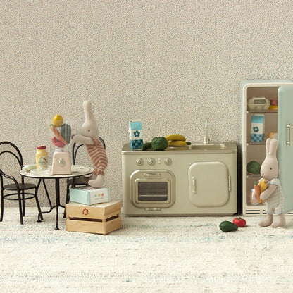 Juego De Mesa Comedor Con Dos Sillas Maileg