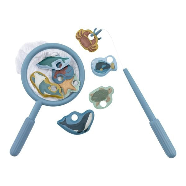 Juego De Pesca Para Bañera Azul Little Dutch