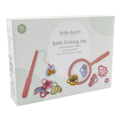 Juego De Pesca Para Bañera Rosa Little Dutch