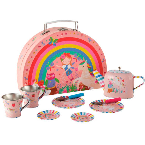 Juego De Set Tacitas Rainbow Floss And Rock