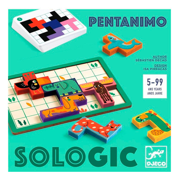 Juego Lógica Sologic Pentanimo Djeco