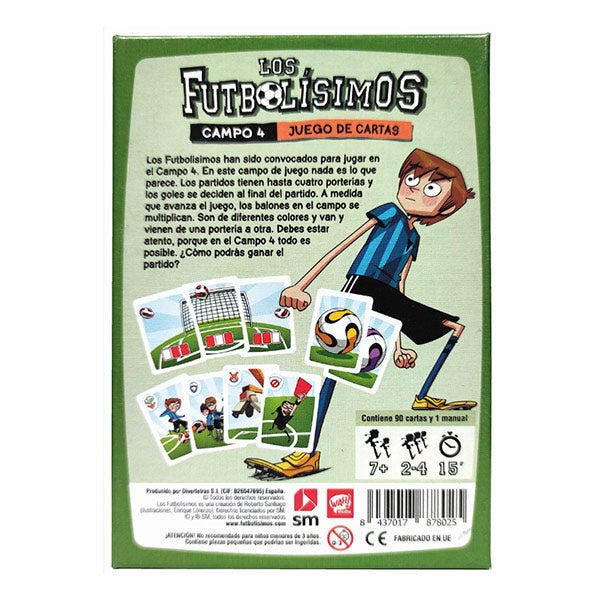 Juego de Cartas Los Futbolísimos