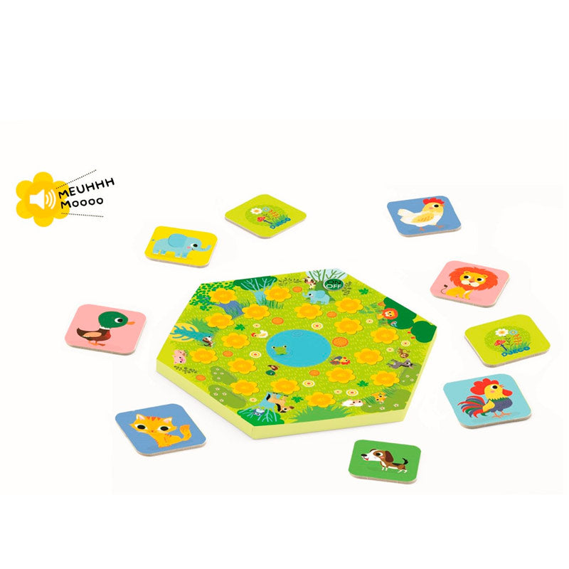 Juego Memoria Meuh Djeco