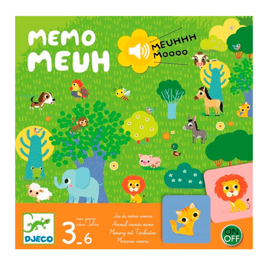 Juego Memoria Meuh Djeco
