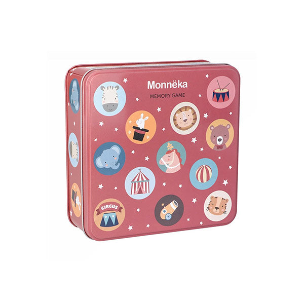 Juego Memory Circus Monnëka