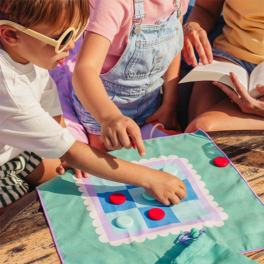 Juego Playa Piscina 3 en Raya Y Parchís Waterproof