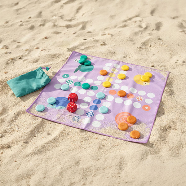 Juego Playa Piscina 3 en Raya Y Parchís Waterproof