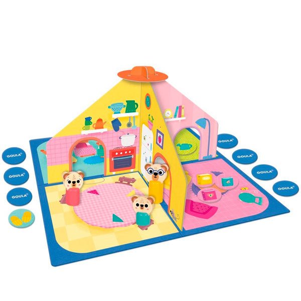 Juego Ricitos de Oro y Los 3 Osos Goula