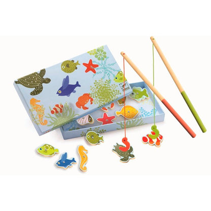 Juego de Pesca Tropical Magnético Djeco