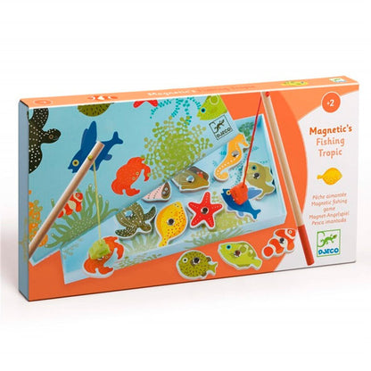 Juego de Pesca Tropical Magnético Djeco
