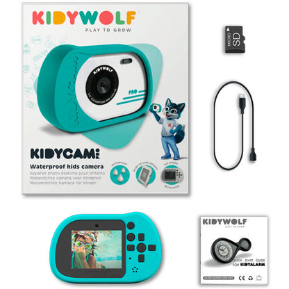 Cámara Sumergible Infantil Kidycam Cyan