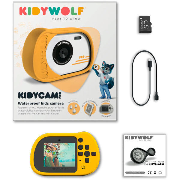 Cámara Sumergible Infantil Kidycam Naranja