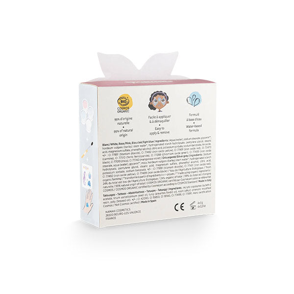 Kit 4 Colores Pintura De Cara Sirenas Bio Cosmetic Namaki