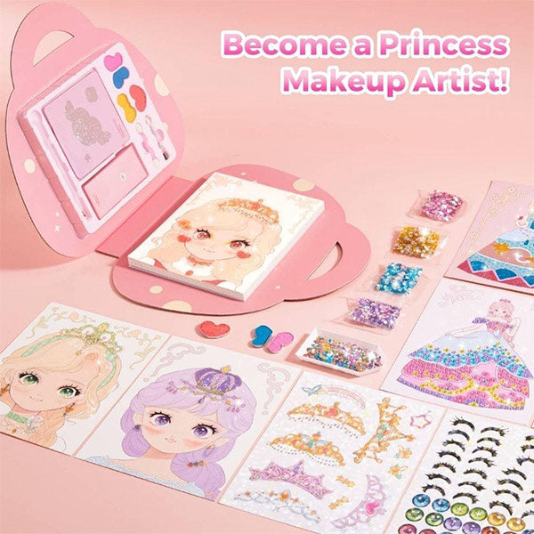 Kit Creativo Maquillaje y Manualidades Glam Princess