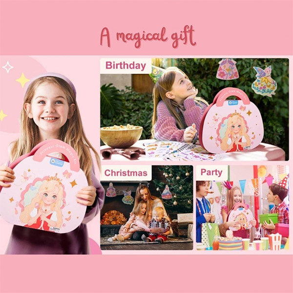 Kit Creativo Maquillaje y Manualidades Glam Princess